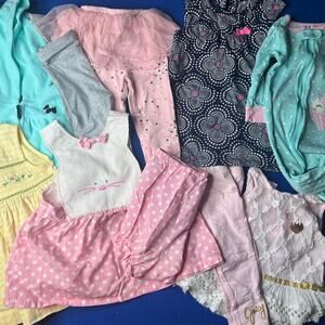 Baby girl bundle of 9 used in good conditions